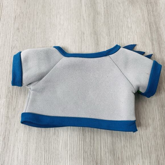 Build A Bear Lion Plush Stuffed Animal With A Shark Shirt - Picture 7 of 8